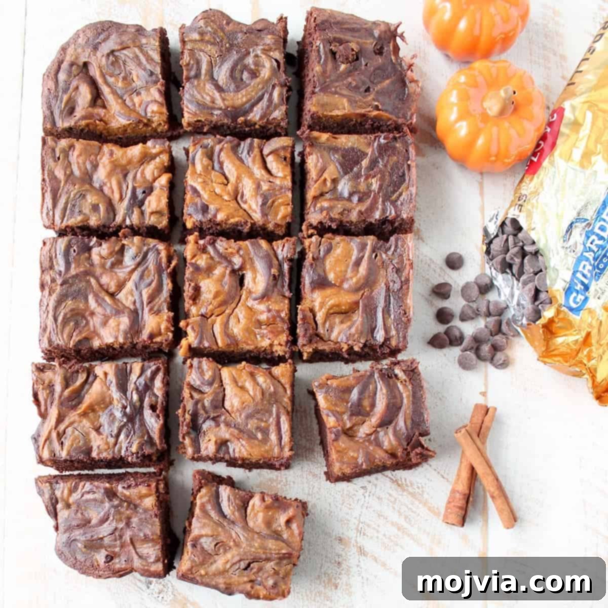 Pumpkin Cheesecake Crock Pot Brownies