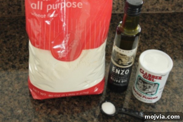 Pan-Fried Roti 4 Roti Bread Ingredients