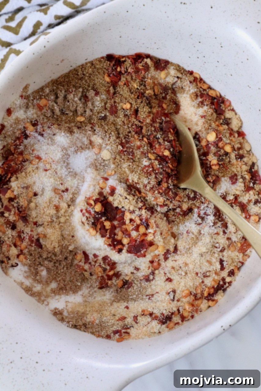 Thai Zest 2 Homemade Thai Seasoning Mix in a Bowl