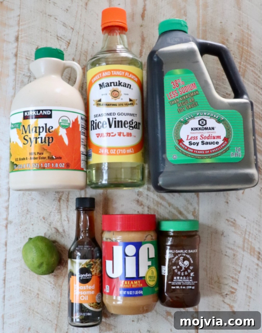 Thai Peanut Vinaigrette 3 Ingredients for Thai peanut dressing
