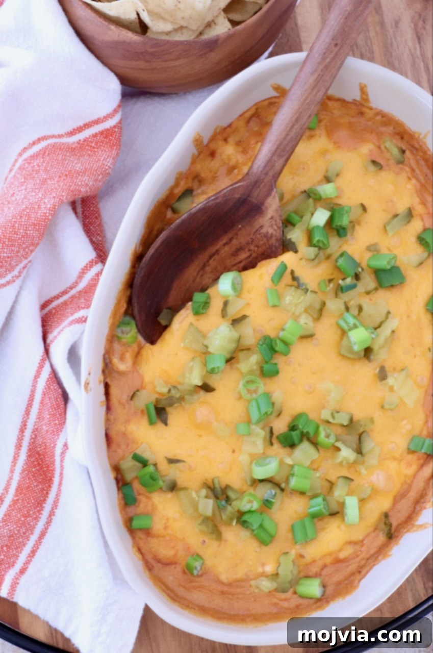 Nashville Spicy Chicken Dip 8 Nashville Hot Chicken Dip with toppings