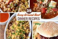 Effortless Ground Beef Dinner Ideas