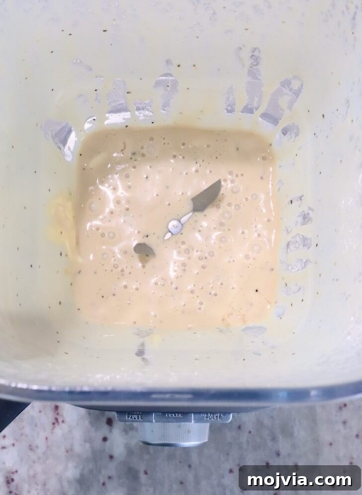 Miso Caesar Dressing Recipe: Creamy Umami Salad Dressing 7 miso caesar dressing in a blender
