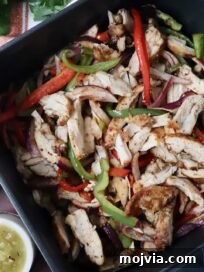 Air Fryer Chicken Fajitas