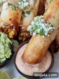 Mexican Street Corn Taquitos