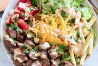 California Burrito Bowl with Carne Asada and Avocado