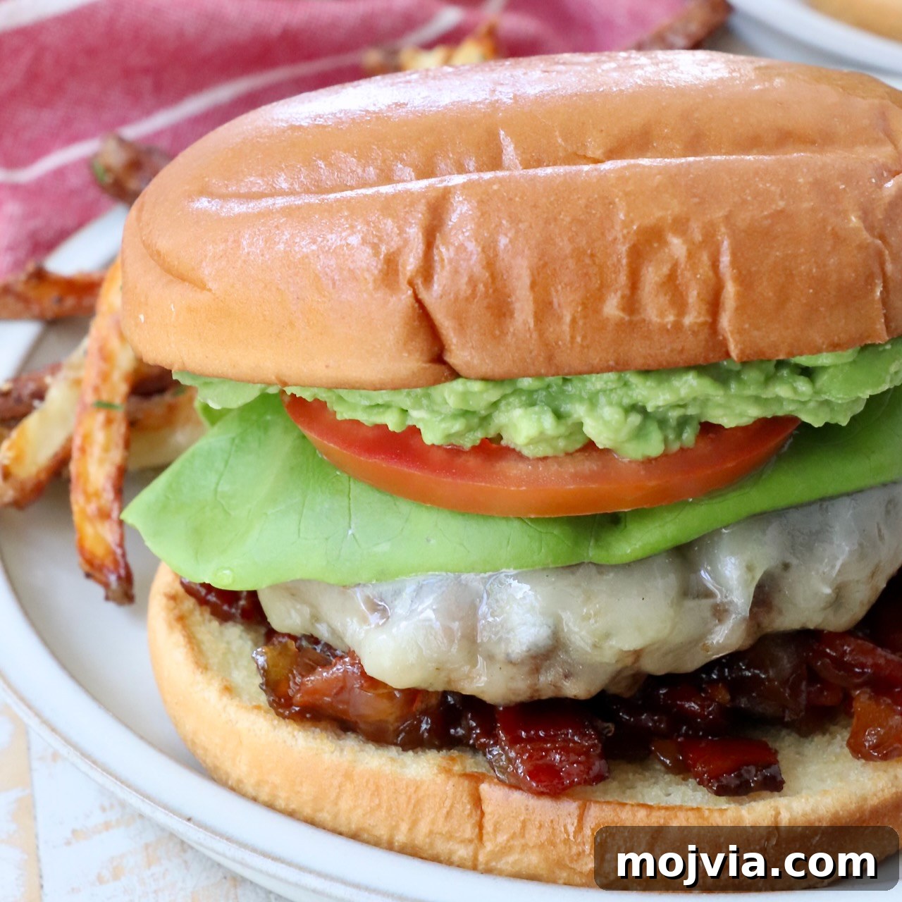 Complete Burger Guide: Techniques, Recipes & Toppings for Perfect Patties 18 burger on plate with fries